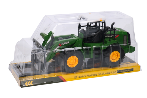 Traktor z ładowaczem, ładowarka widłowa 6