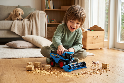 Kombajn zbożowy z napędem MAŁY FARMER 2