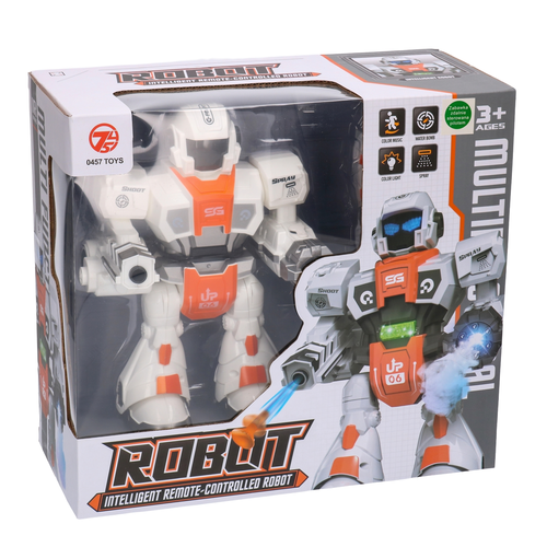 ROBOT sterowany na pilota - z dymem, chodzi, tańczy, strzela, świeci  6