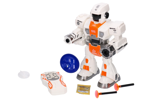 ROBOT sterowany na pilota - z dymem, chodzi, tańczy, strzela, świeci  3