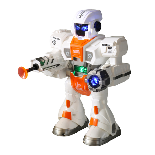 ROBOT sterowany na pilota - z dymem, chodzi, tańczy, strzela, świeci  5
