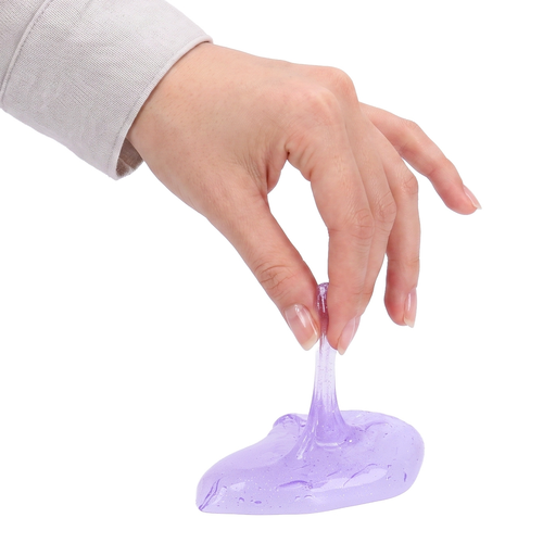 Duży SLIME z gniotkiem, masa żelowa brokat 5
