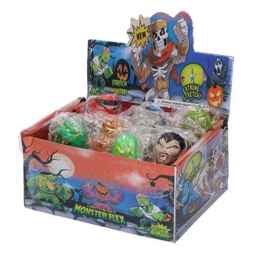 SQUISHY potworny antystresowy gniotek MONSTER ludzik 1szt 8