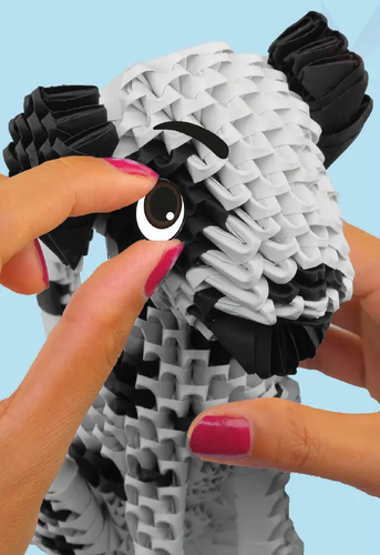 Origami 3D Dalmatyńczyk 4