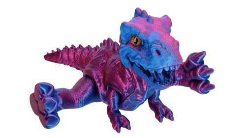 Figurka 3D DINOZAUR z drukarki, hit TIK TOKA mega duży 8