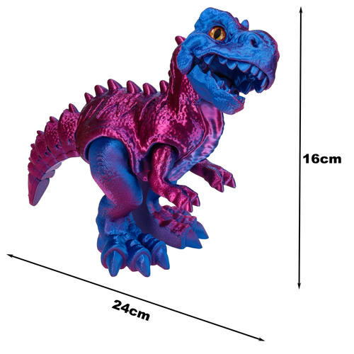 Figurka 3D DINOZAUR z drukarki, hit TIK TOKA mega duży 3