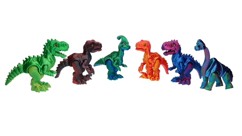 Figurka 3D DINOZAUR z drukarki, hit TIK TOKA mega duży 2