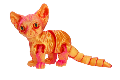 Figurka 3D KOT z drukarki, hit TIK TOKA 3