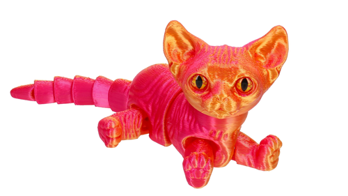 Figurka 3D KOT z drukarki, hit TIK TOKA 4