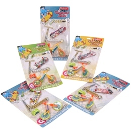 Hulajnoga, deskorolka mini, rower - fingerboard, fingerbike zestaw 3w1 2