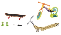 Hulajnoga, deskorolka mini, rower - fingerboard, fingerbike zestaw 3w1 3