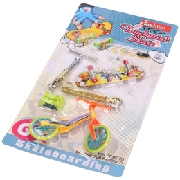 Hulajnoga, deskorolka mini, rower - fingerboard, fingerbike zestaw 3w1 8