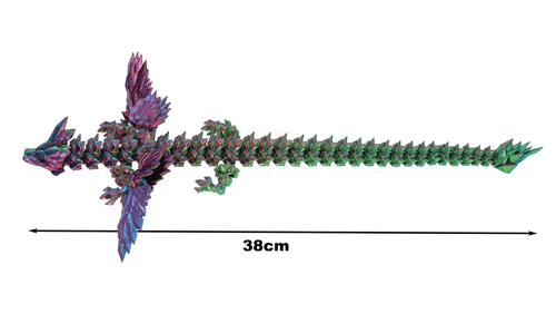 Figurka 3D SMOK z drukarki, hit TIK TOKA 38cm 2