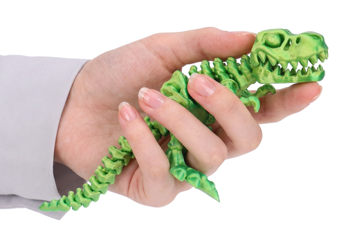 Figurka 3D szkielet DINOZAURA z drukarki, hit TIK TOKA 2