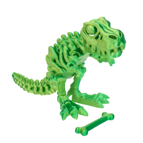 Figurka 3D szkielet DINOZAURA z drukarki, hit TIK TOKA 3