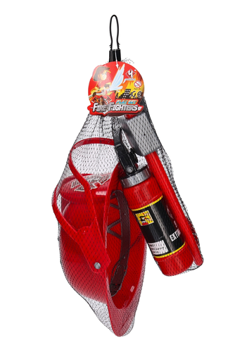 Zestaw strażaka - kask akcesoria, na przebranie 5