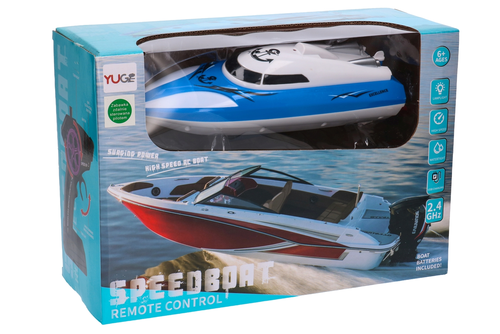 Łódka sterowana na radio, speedboat motorówka 8
