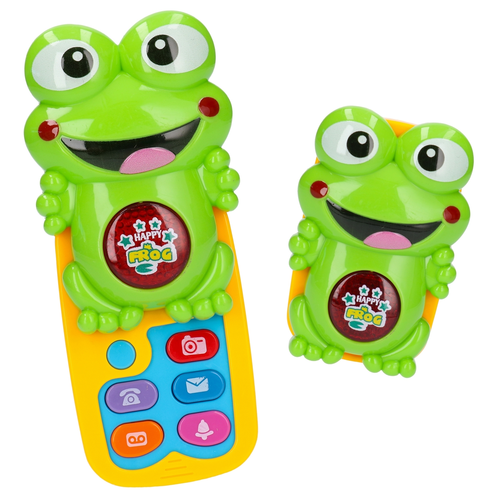 Telefon ŻABKA dla malucha, gra, świeci 4