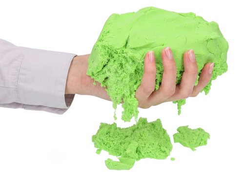 Magiczny kinetyczny PIASEK magic sand - wiaderko 950g 2