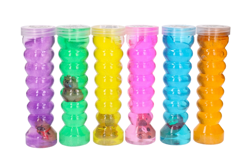 Duży SLIME z figurką KAPIBARA-masa-zelowa 4