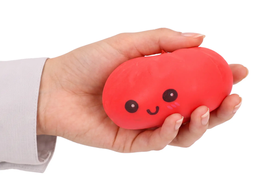 SQUISHY antystresowy gniotek PIEROŻEK w koszyczku 3