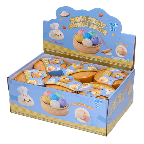 SQUISHY antystresowy gniotek PIEROŻEK w koszyczku 8