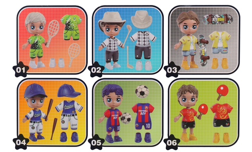 Niespodzianka figurka sportowiec 2