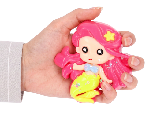 SQUISHY antystresowy gniotek SYRENKA lalka 3