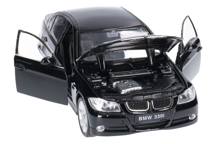 Auto BMW 330i model metalowy WELLY 1:24 1