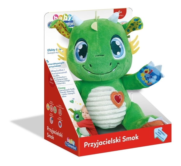 Przyjacielski Smok interaktywna maskotka 1