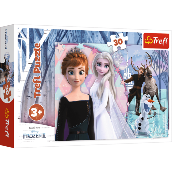 Puzzle 30 Magiczna Kraina Lodu Frozen 1