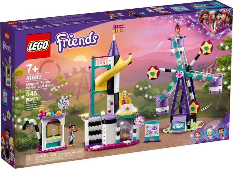 LEGO Friends Magiczny diabelski młyn i zjeżdżalnia 1