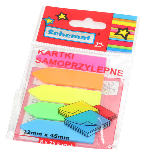 Karteczki samoprzylepne wskaźniki 1