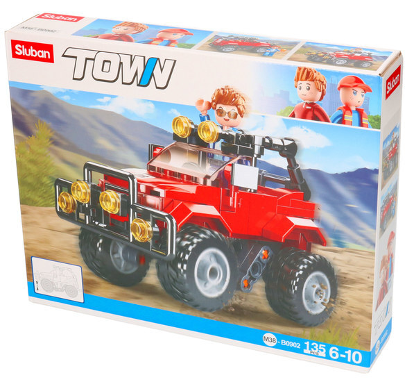 Klocki Sluban AUTO TERENOWE 135el 1