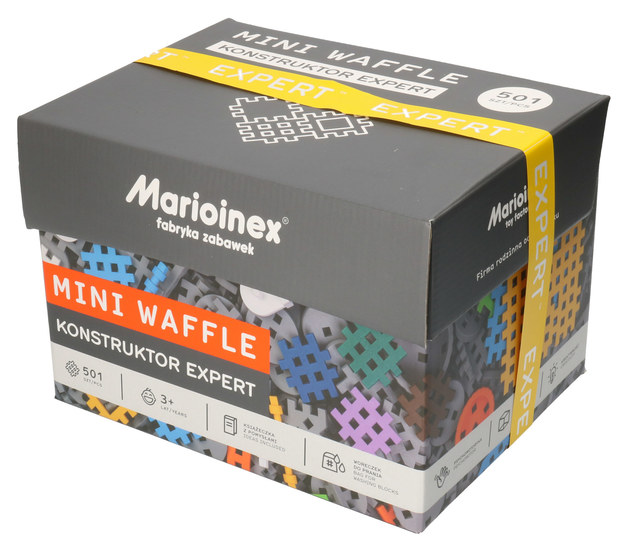 Klocki mini wafle KONSTRUKTOR EXPERT 501 el 1