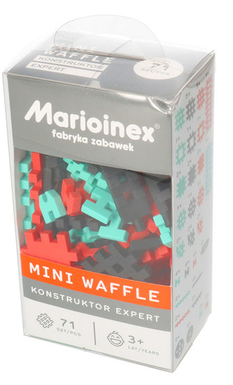 Klocki mini wafle KONSTRUKTOR EXPERT 71 el 1
