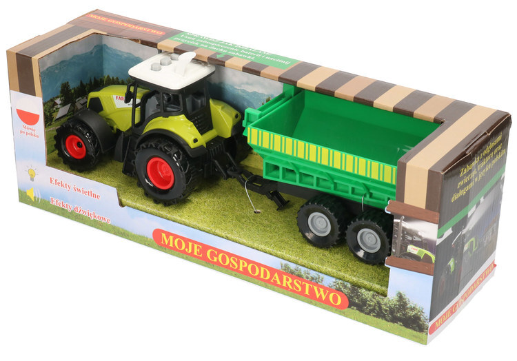 Traktor z przyczepą, mówi po polsku 1