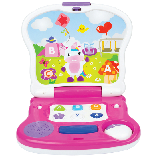 EDUKACYJNY LAPTOP DLA NAJMŁODSZYCH JEDNOROŻEC Smily Play 1