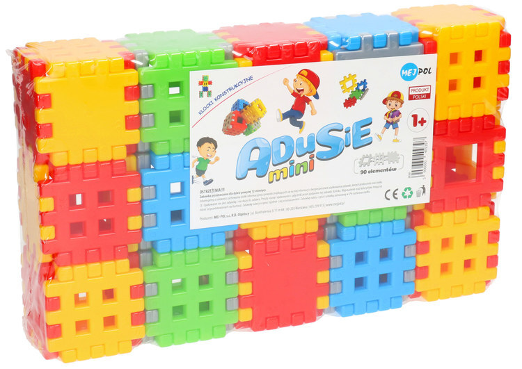 Klocki konstrukcyjne WAFLE MINI 90el 1
