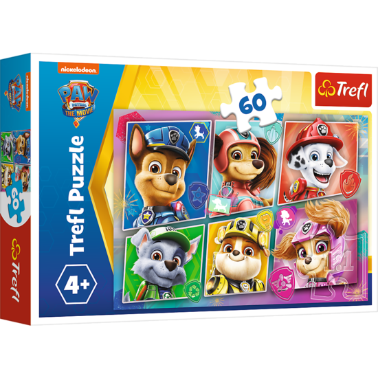 Puzzle 60 PSI PATROL Przyjaciele gotowi do akcji 1