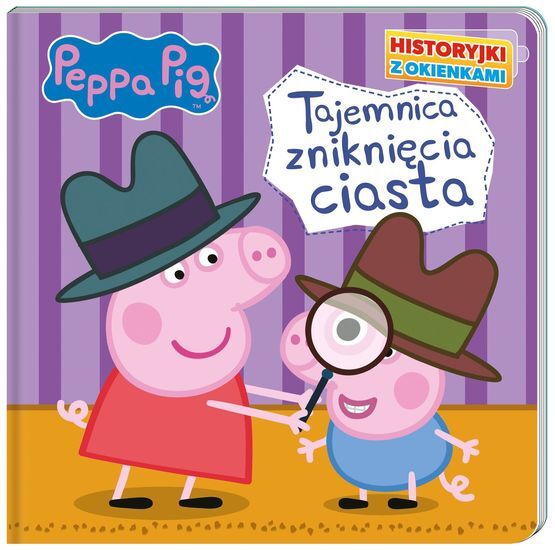 KSIĄŻKA ŚWINKA PEPPA Tajemnica zniknięcia ciasta 1