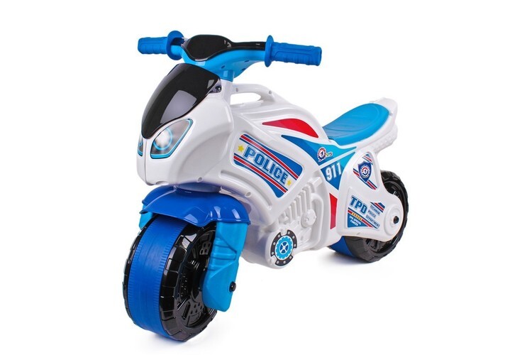 Jeździk motor POLICJA odpychacz 1