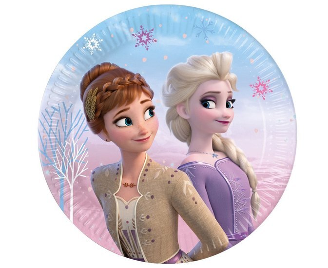 Talerzyki papierowe Frozen 2 1