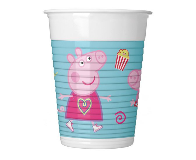 Kubeczki plastikowe ŚWINKA PEPPA 1