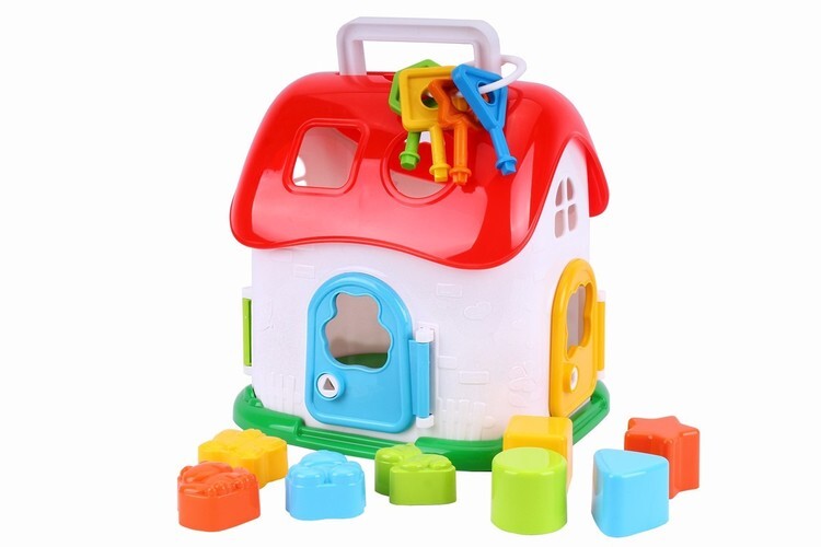 SORTER DOMEK + KLUCZYKI 1