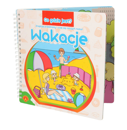 Książka Co gdzie jest? WAKACJE 1
