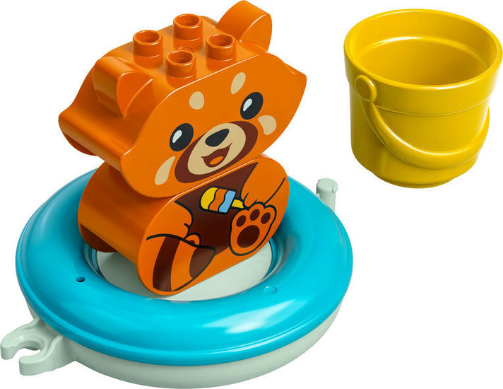 Zabawa w kąpieli: pływająca czerwona panda LEGO DUPLO 1