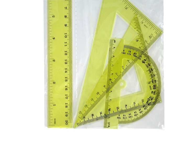Zestaw geometryczny kreślarski 1