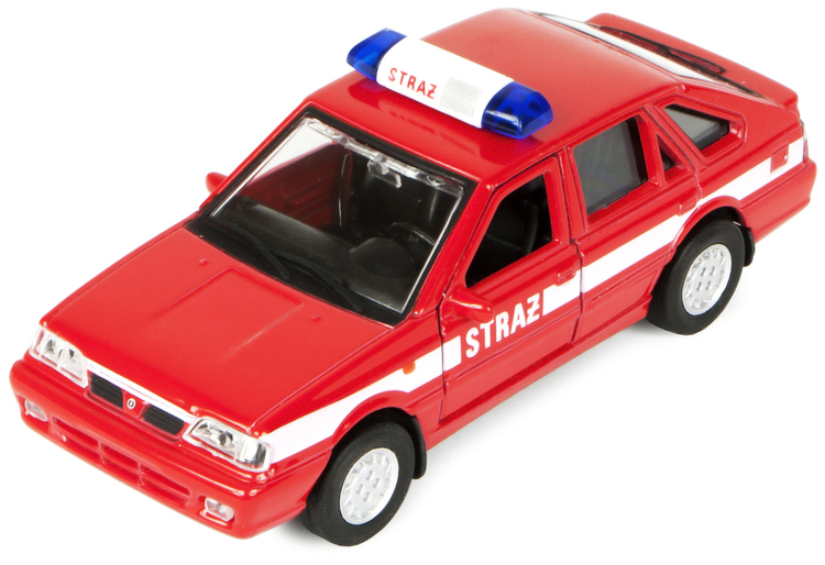 Auto POLONEZ CARO straż pożarna model metalowy WELLY 1