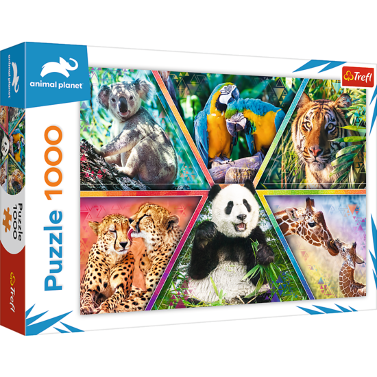 Puzzle 1000 KRÓLESTWO ZWIERZĄT  1